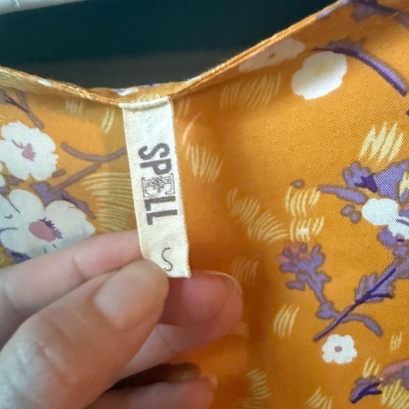 🔮 Spell // Yellow Sundancer Romper - Picture 3 of 6